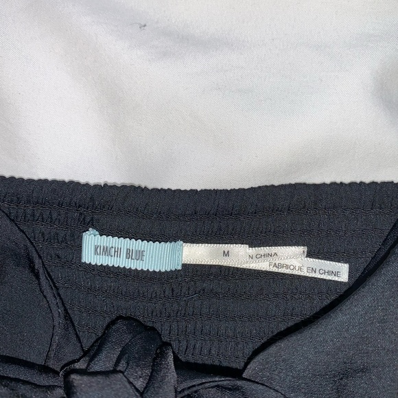 Satin tie crop top from Urban Outfitters size M - Picture 3 of 3